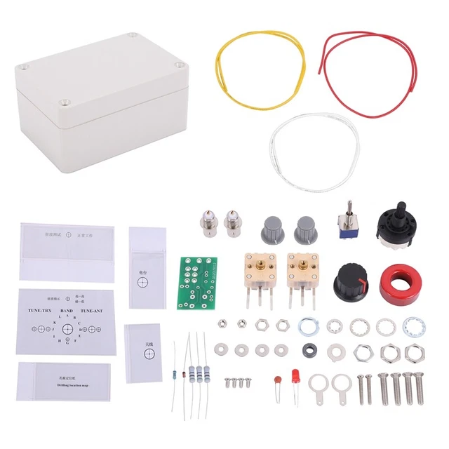 1-30MHz LED VSWR DIY Manual Antenna Tuner Kit Module for Amateur Radio for G4N6