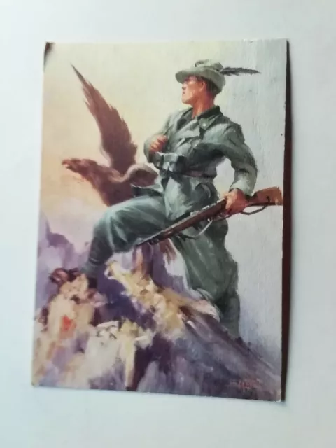 Cartolina 6°Reggimento Alpini guerra militare Tafuri