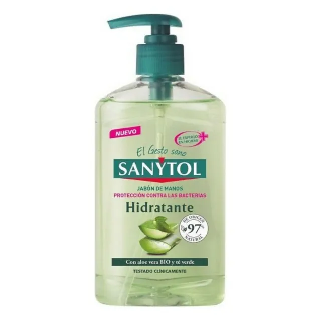 Jabón de Manos con Dosificador Antibacterias Sanytol 280100 [250 ml] 250 ml