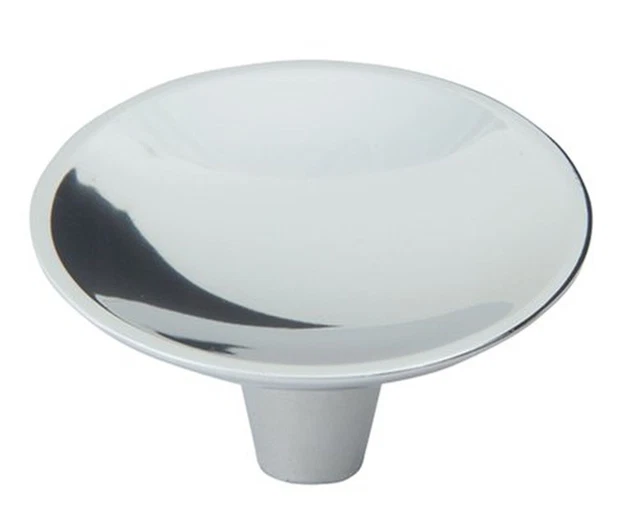 Atlas Homewares 226-CH  *   2-Inch The Moderns Collection Round Knob - Lot of 4
