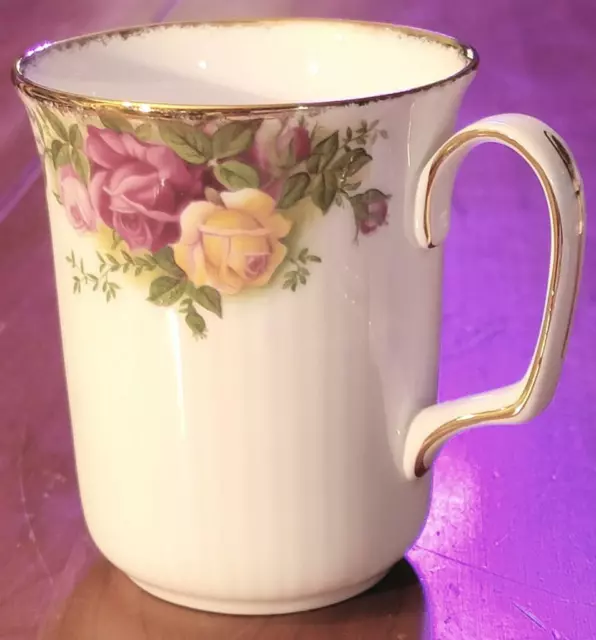 Royal Albert Old Country Roses Fine Rib Mug (s) England Multiples Excellent