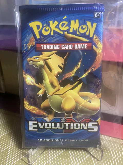 Pokemon XY Evolutions 1 x Booster Pack CHARIZARD, genuine & sealed Free Postage