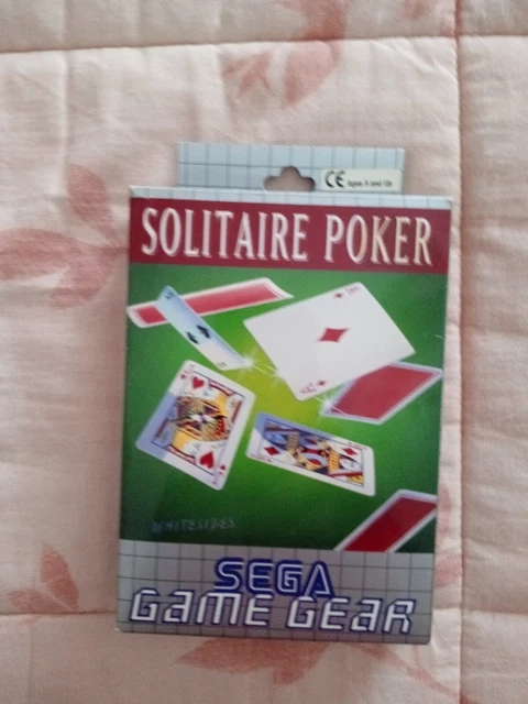 Solitaire Poker - Sega Game Gear GameGear- PAL