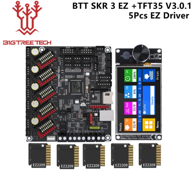 BIGTREETECH SKR 3 EZ 3D Printer Board TFT35 V3.0.1 Display EZ2209 For Ender 3/5