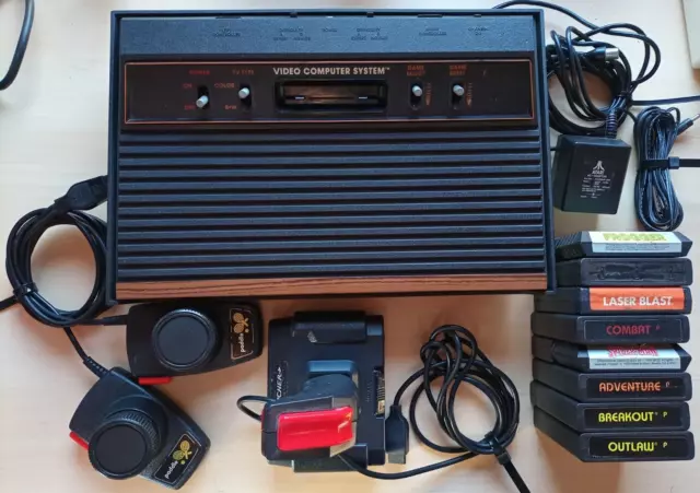 Atari shop 2600 woodgrain