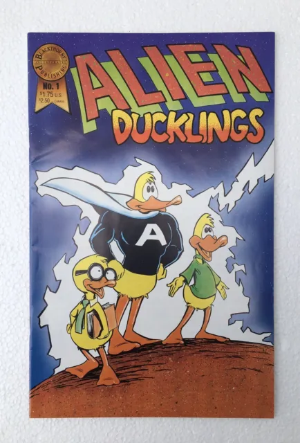 Blackthorne Publishing Alien Ducklings Clone Home No.1 October 1986