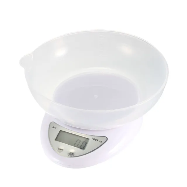 Elettronici Digitali Grammi Scale 5kg/1g Abs Cucina Portatile Cottura
