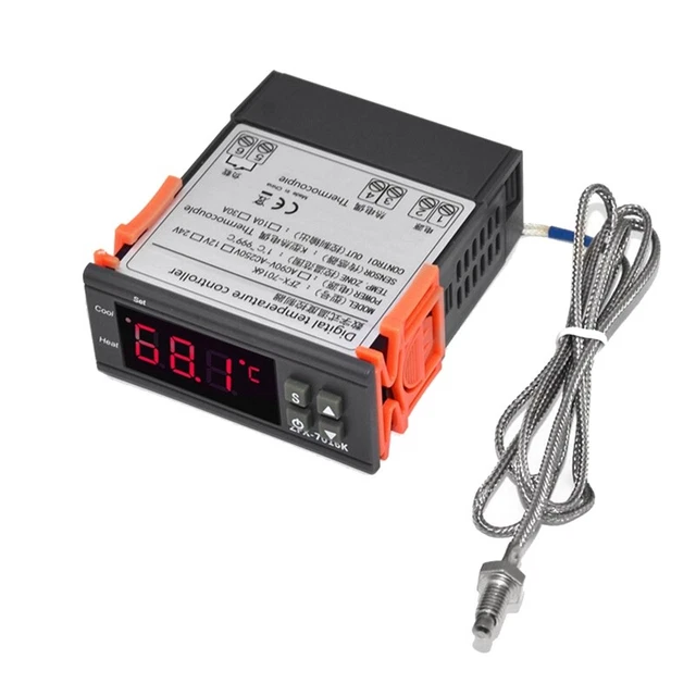 Termostato Intelligente Per Radiatore Qcwwy: Controllo Da App, Digitale E Programmabile (Necessita Gateway)