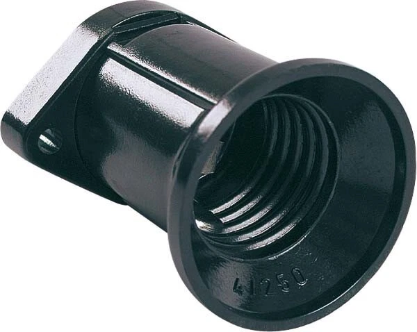 Montaggio Bachmann Illu E14 740.010 nero portalampada plastica