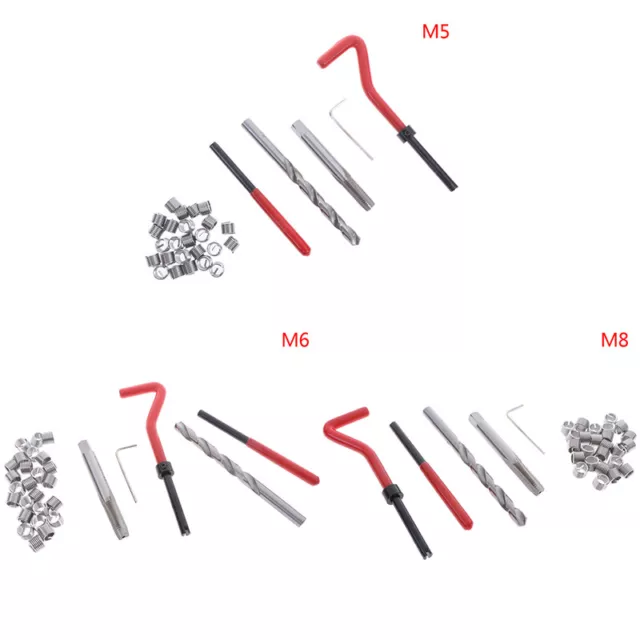 Metric Thread Repair Insert Kit  M5 M6 M8 Helicoil Pro Coil Too~m' 2