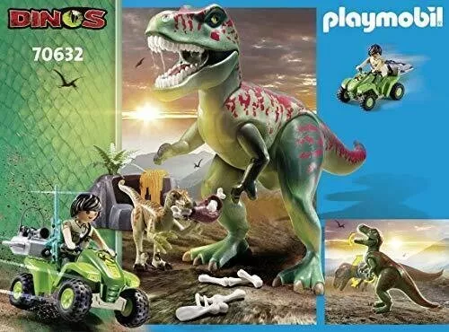Playmobil ® 70632 Explorateur avec quad et dinosaures T-Rex 2
