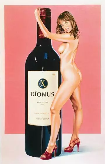 Mel Ramos - Dionus - 2002, Pop Art Grafik Lithografie, Luxus