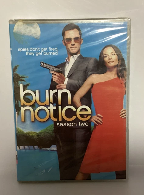 BURN NOTICE SEASON 2 Blu-Ray (Region A (US) locked) New & Sealed