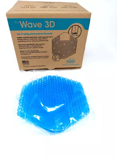 Fresh Products SureSense Wave 2.0 Urinal Deodorizer Screen Blue, Cotton Blossom