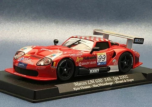 FLY A28 MARCOS LM 600 - Spanish GT Championship 2001 SLOT CAR 1/32