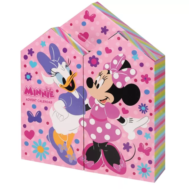 Minnie Mouse Disney Advent Calendrier Bijoux Rempli Noël Cadeau Compte à Rebours