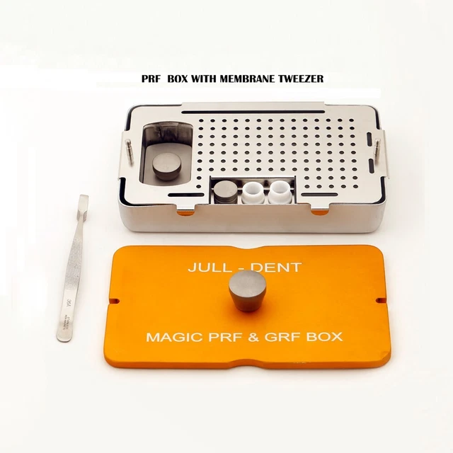 Julldent PRF Box with Membrane Tweezer set of 2