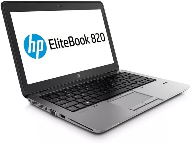 Ultra pc portable HP  Elitebook 820 G1 I5-4300U 1.9Ghz 4Go 120Go 12.5" Wifi W10