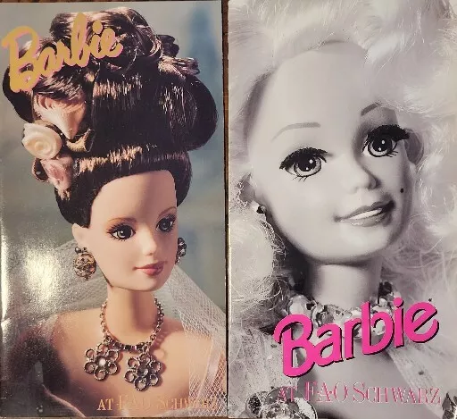 Barbie At F-A-O Schwarz - Lot Of 2 Catalogs