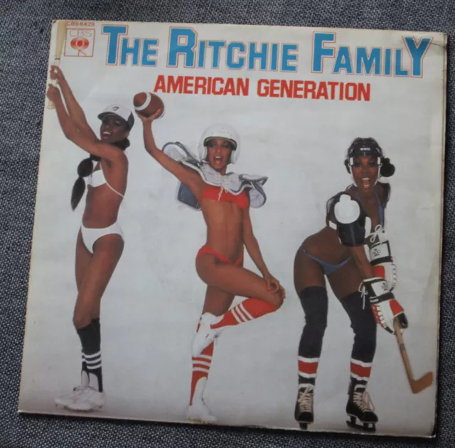 The Ritchie Family, American generation / music man, SP - 45 tours