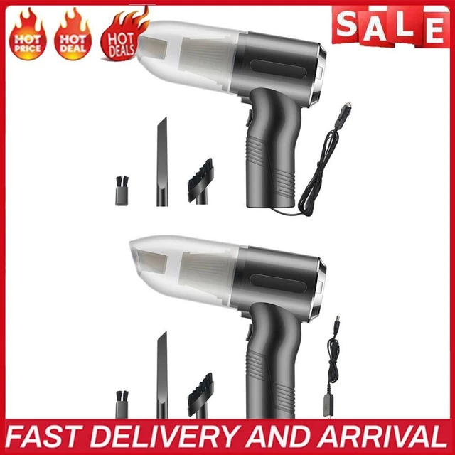 Car Vacuum Cleaner - Portable Electric Cleaner for Home Office & Car Dual Use