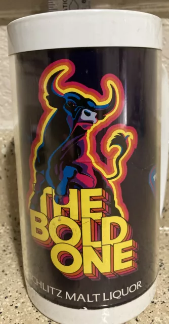 VTG Schlitz Malt Liquor Beer The Bold One DART Thermo-Serv Mug Cup Stein 6.25"