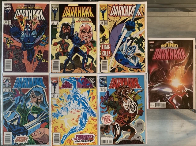Marvel Darkhawk 1991 7 Issue Comics Lot/Collection