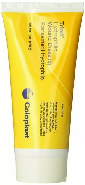 Coloplast Triad Hydrophilic Wound Dressing Paste #1967 6 oz