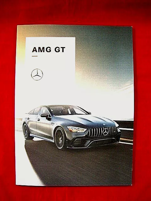 2020 Mercedes-Benz AMG GT 56-page Car Sales Brochure Catalog -GT63-GT53-GTC-GTR