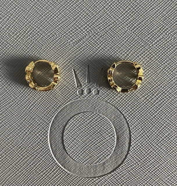 PANDORA X MARVEL Shine Gold The Avengers Infinity Stones Hoops £15.00 ...