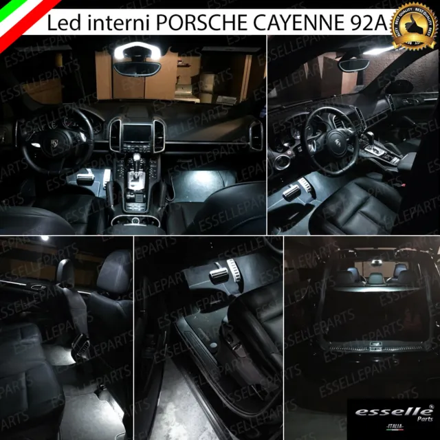 Kit Led Interni Abitacolo Porsche Cayenne 92A Conversione Completa Canbus 6000K