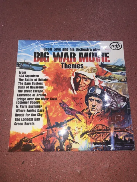 Geoff Love And His Orchestra - Big War Movie Themes - Vinyl LP (MFP 5171)