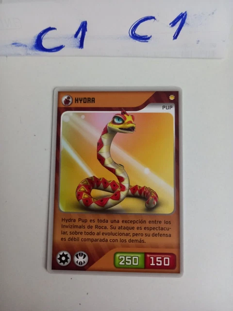 277 Hydra Pup Invizimals Hidden Challenges 2009 2013 09 13 Panini