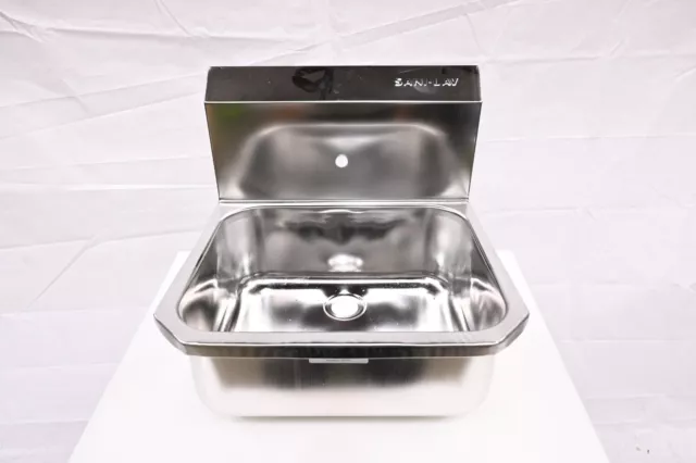 SANI-LAV 501L Hand Sink, 19" Lg x 18"  Wd, Stainless Steel 2