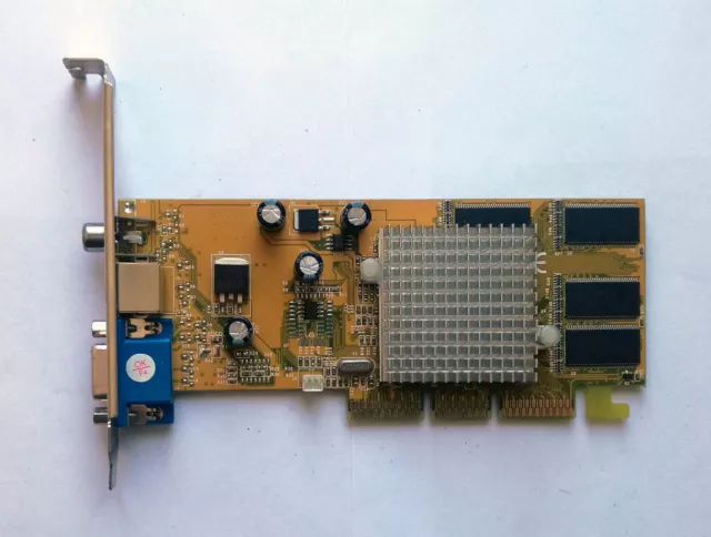 nVidia GeForce4 MX440 64MB AGP 8X VGA Card  - Test OK!
