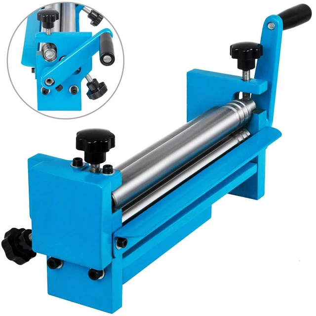 SJ 300 Slip Roll Forming Machine Sheet Metal Roller 20 Gauge Mild Steel 12 Width