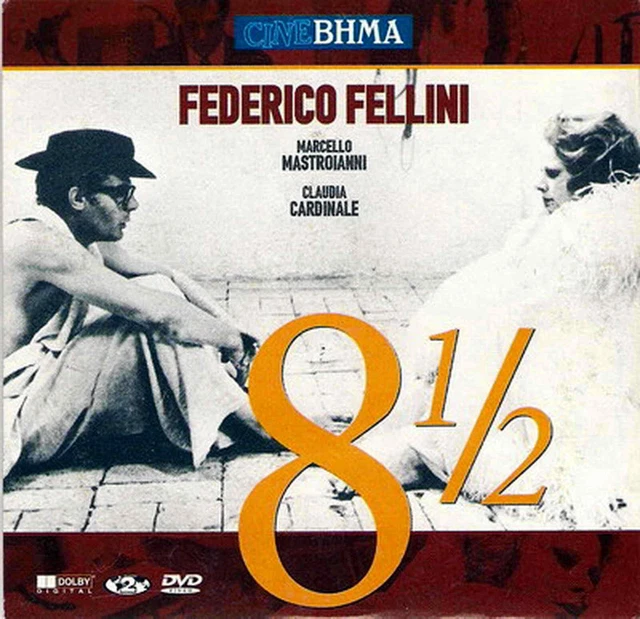 &8 1/2& (MASTROIANNI, Claudia Cardinale, Anouk Aimee) Region 2 DVD only ...