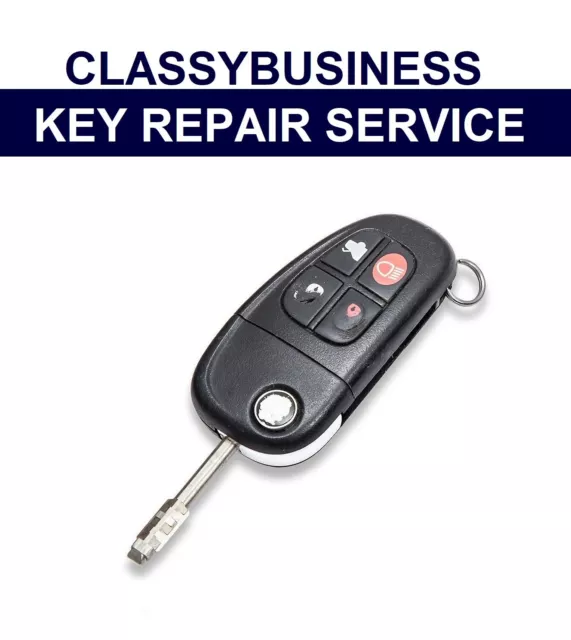 Key Repair Service Jaguar X S Type XJ6 XJ8 XJR XK8 XKR X-type S-type remote fob