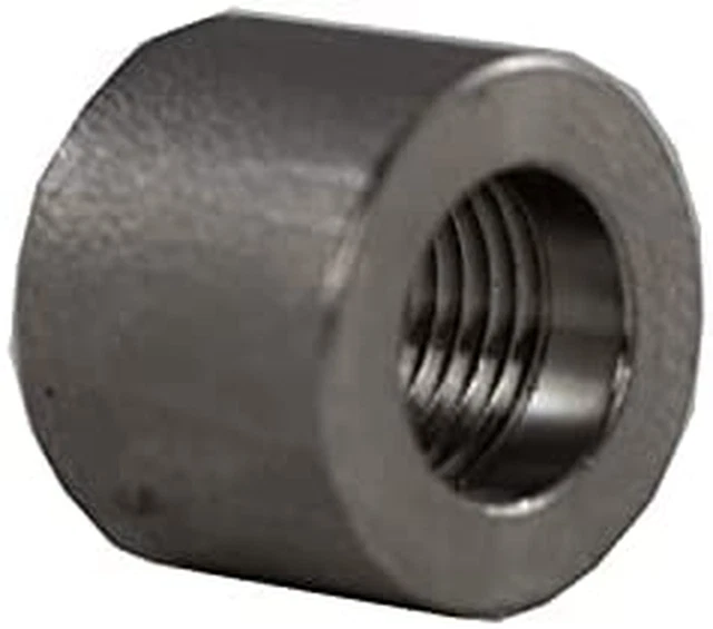 1/8" .125" in Inch NPT 316 Stainless Steel Threaded Half Coupling Weld on Pipe T