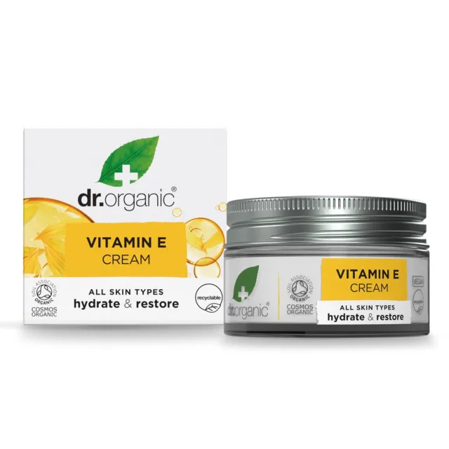 Dr. Organic Crème Super Hydratante à la Vitamine E Bio 50 ml