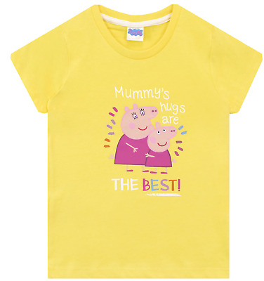 Unisex Peppa Pig T-Shirt - Mummy's Hugs. Age 18-24 Months