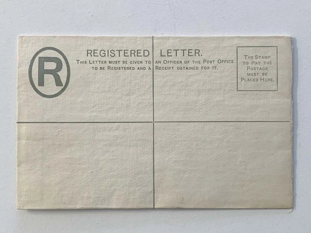 Ceylon ungebrauchter 10 Cent Registered Letter #129293