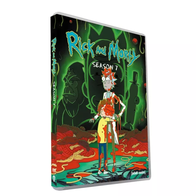 For Rick and Morty Season /Series 7 (DVD, 2-Disc) Sealed Free Postage