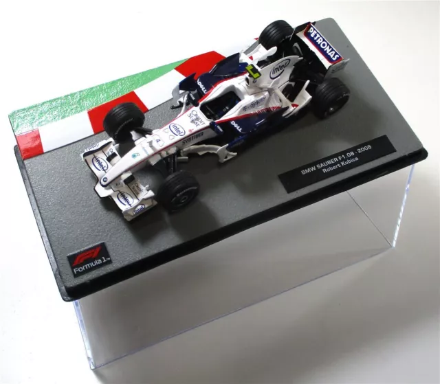 Modellauto 1:43 Panini Formula 1 Rennwagen BMW Kubica OVP (196h)