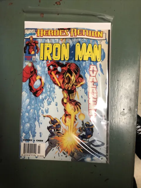 Marvel Comics - The Invincible Iron Man #2 - Mar 1998 - Hidden Assets