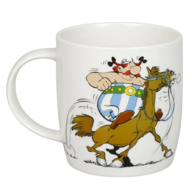 Mug Könitz Astérix Et Obélix - Porcelaine 'I Love Lutèce Paris' - Neuf - Hauteur 9.2 Cm - Fabriqué En Allemagne