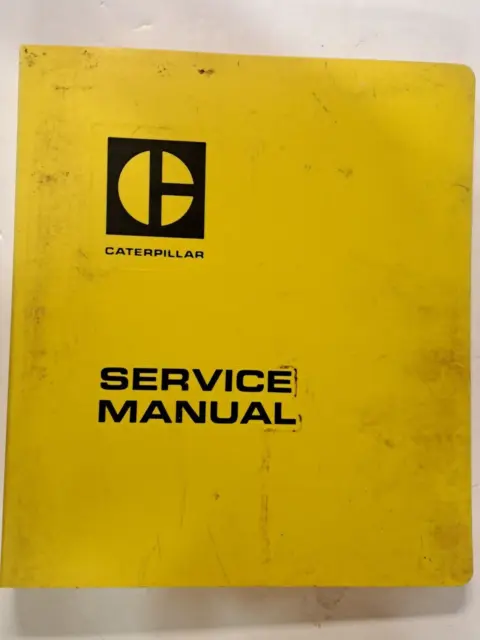 Clean CATERPILLAR CAT 3208 Industrial And Marine Engine Service Manual 75V 90N