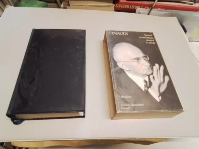 EINAUDI Scritti economici storici e civili, 1973 1a ed Mondadori Meridiani, 7o23