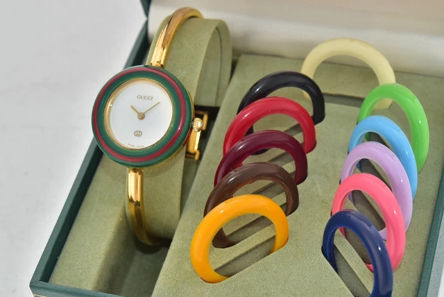 Orologio gucci con cerchietti colorati prezzo sale
