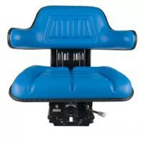 Universal Suspension Wraparound Blue Seat - Adjustable Suspension